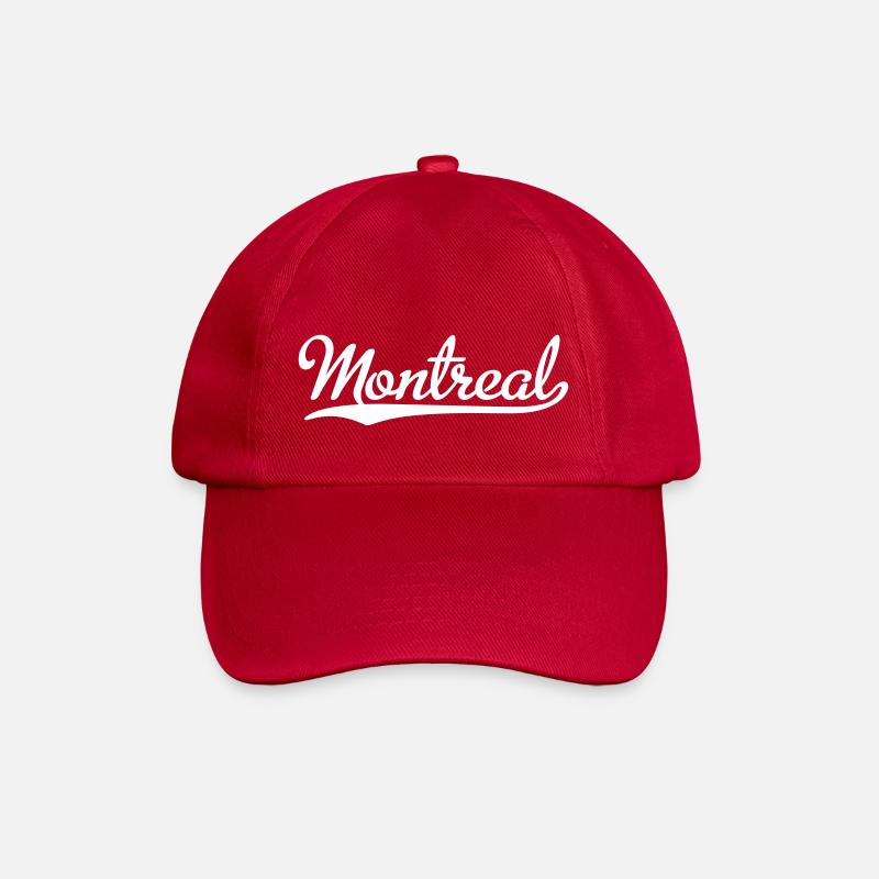 Montreal - Baseballkappe - klassisch Rot