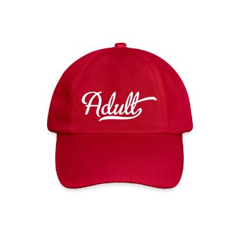 adult - Baseball Cap - classic red - Front