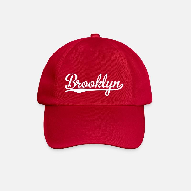 Brooklyn - Baseballkappe - klassisch Rot