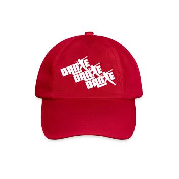 Dance Text Dancing Man Silhouette Party Music - Baseball Cap - classic red - Front