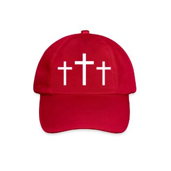 Trois Croix - Casquette classique - rouge classique - Devant