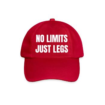 Pas de limites, juste des jambes - Casquette classique - rouge classique - Devant