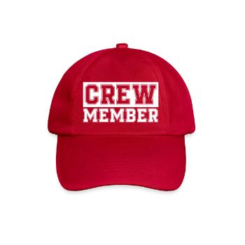 crew member - Baseball Cap - classic red - Front