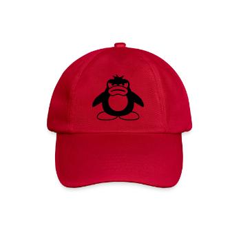Pingouin En colère Malheureux Mauvaise humeur - Casquette classique - rouge classique - Devant