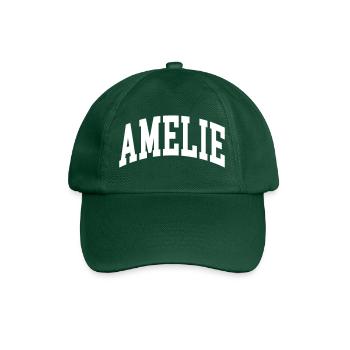 Amelie - Baseball Cap - bottle green - Front