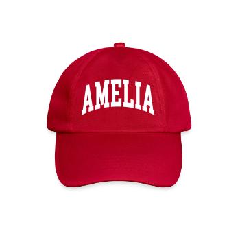 Amelia - Baseball Cap - classic red - Front