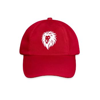 lion - Baseball Cap - classic red - Front