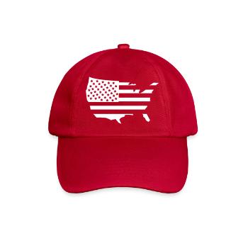 USA America 1 - Baseball Cap - classic red - Front