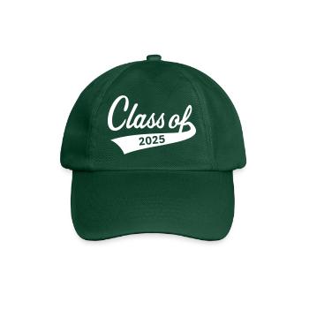 Classe de 2025 (Classe de diplôme) - Casquette classique - vert bouteille - Devant