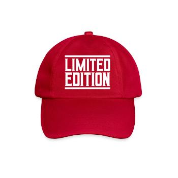 Limited Edition - Baseballkappe - klassisch Rot - Vorne