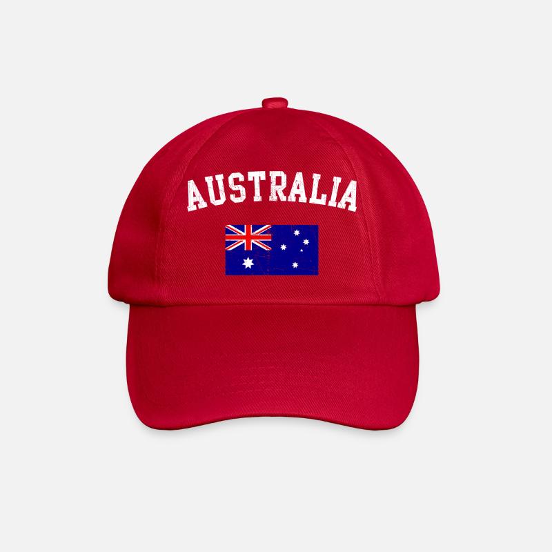 Australia Arch Flag Graphic - Baseball Cap - classic red