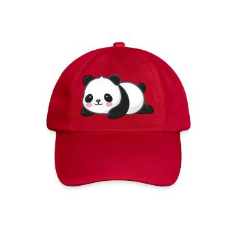 Cute Panda Animal Lover - Baseball Cap - classic red - Front