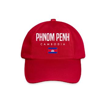 Phnom Penh Cambodia Khmer - Baseball Cap - classic red - Front