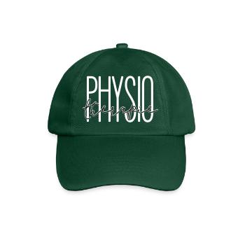 Stilvolles Design für Physiotherapie Abteilung - Baseballkappe - Flaschengrün - Vorne
