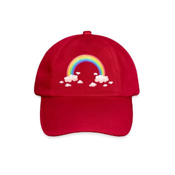 Rêve arc-en-ciel avec des nuages - Casquette classique - rouge classique - Devant