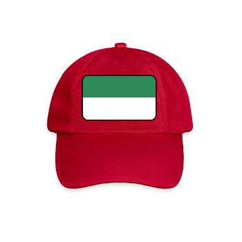 Vlieland Flag Logo – Island Wear - Baseball Cap - classic red - Front
