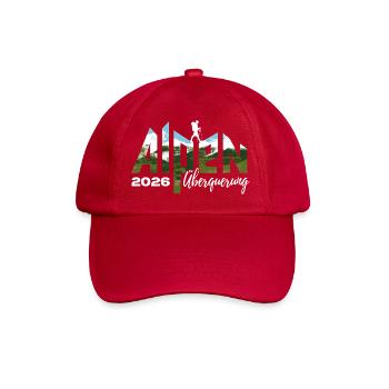 Crossing the Alps 2026 - Hiking - Baseball Cap - classic red - Front