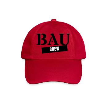 Construction Crew - Construction Worker Craftsman Construction Site Team - Baseball Cap - classic red - Front