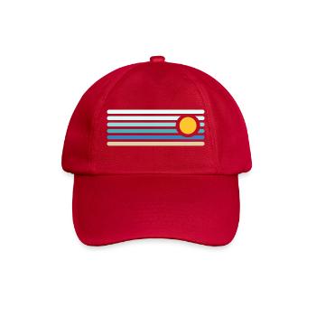 Plage - Casquette classique - rouge classique - Devant