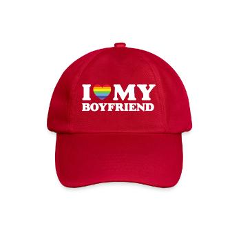 J’aime mon petit ami - LGBTQ - Casquette classique - rouge classique - Devant