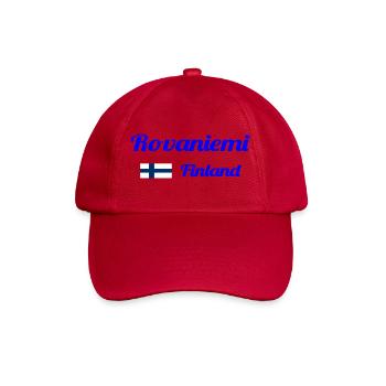 Rovaniemi Finlande - Imprimés élégants - Casquette classique - rouge classique - Devant