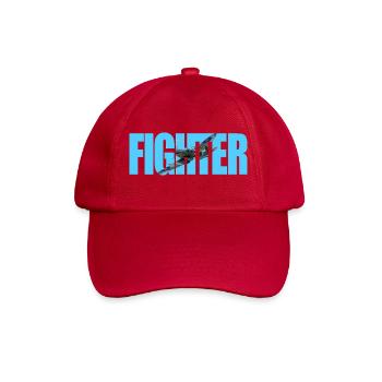Fighter Spitfire - Baseball Cap - classic red - Front