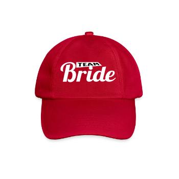 Team Bride - Baseballkappe - klassisch Rot - Vorne