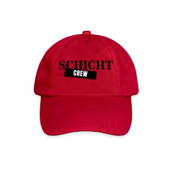 Schicht Crew - Schichtarbeit Kollegen Nachtschicht - Baseballkappe - klassisch Rot - Vorne