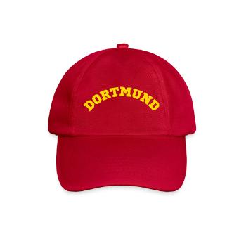 Dortmund - Baseballkappe - klassisch Rot - Vorne