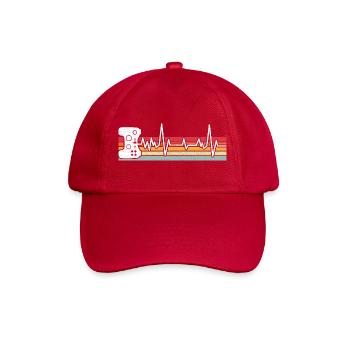 Gamer Game Video Game Blueberry Vintage Gaming - Baseball Cap - classic red - Front