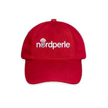 Nordperle Hamburg Nordsee Ostsee Norddeutsch Deern - Baseballkappe - klassisch Rot - Vorne
