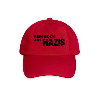 Kein_Bock_auf_Nazis - Baseballkappe - klassisch Rot - Vorne