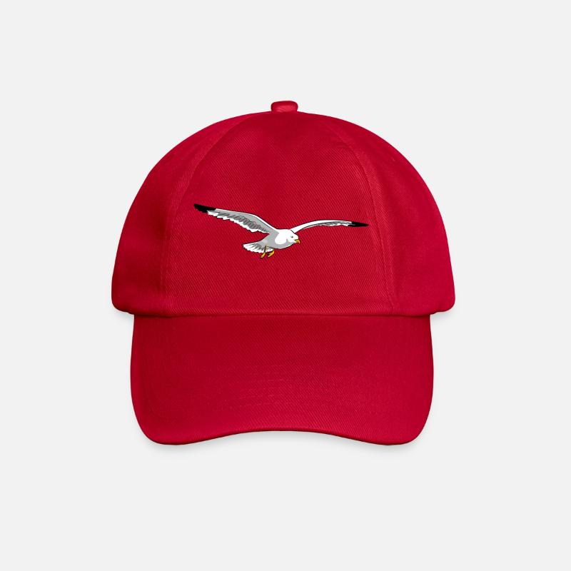 mouette - Casquette classique - rouge classique
