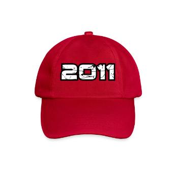 2011 - Baseball Cap - classic red - Front