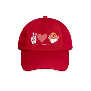 Funny saying for foodies - Baseball Cap - classic red - Front