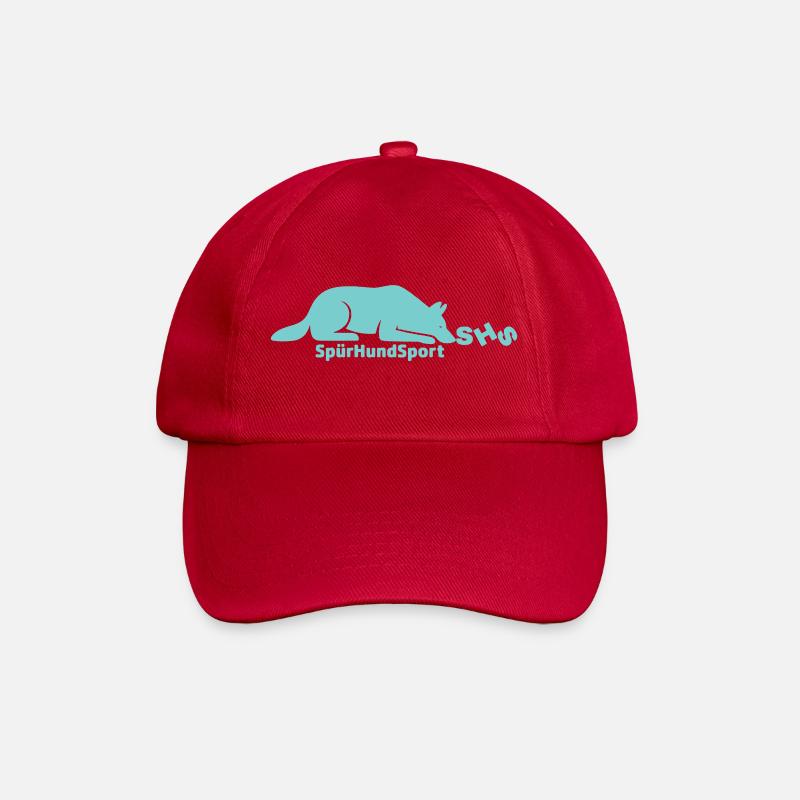 SHS Logo mint - Baseballkappe - klassisch Rot