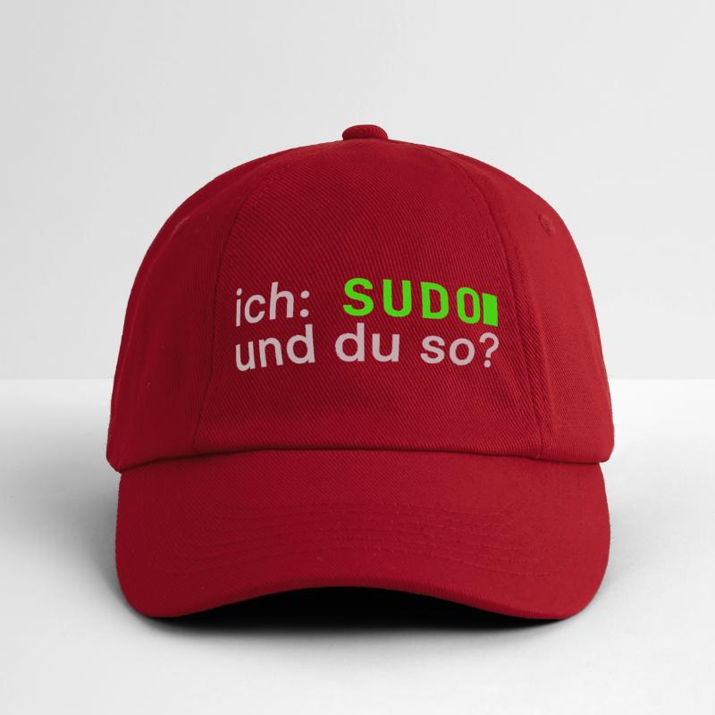ich: SUDO und du so? Linux Spruch - Programmierer Baseballkappe