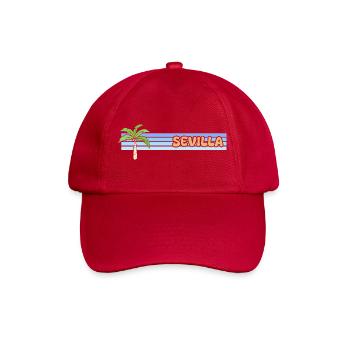 Sonne Sevilla - Baseballkappe - klassisch Rot - Vorne