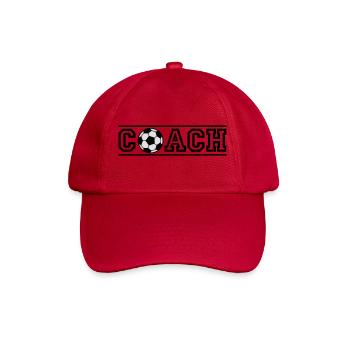 football coach - Baseball Cap - classic red - Front