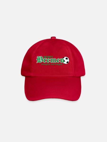 Bremen kämpfen und siegen - Baseballkappe - klassisch Rot