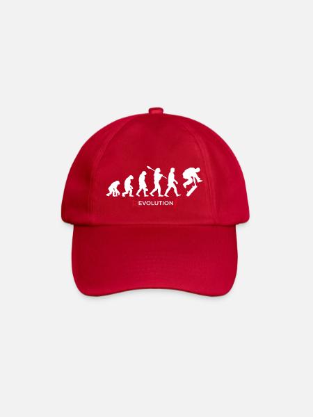 Revolution - Evolution Man Fun Twist 05 - Baseballkappe - klassisch Rot