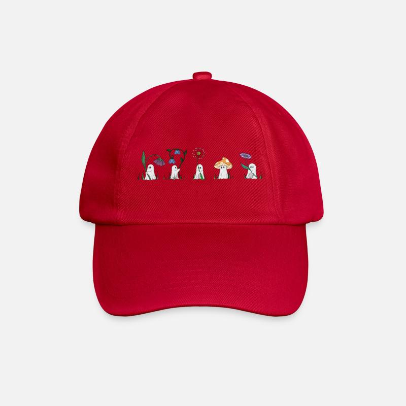 lovely ghosts - Baseball Cap - classic red