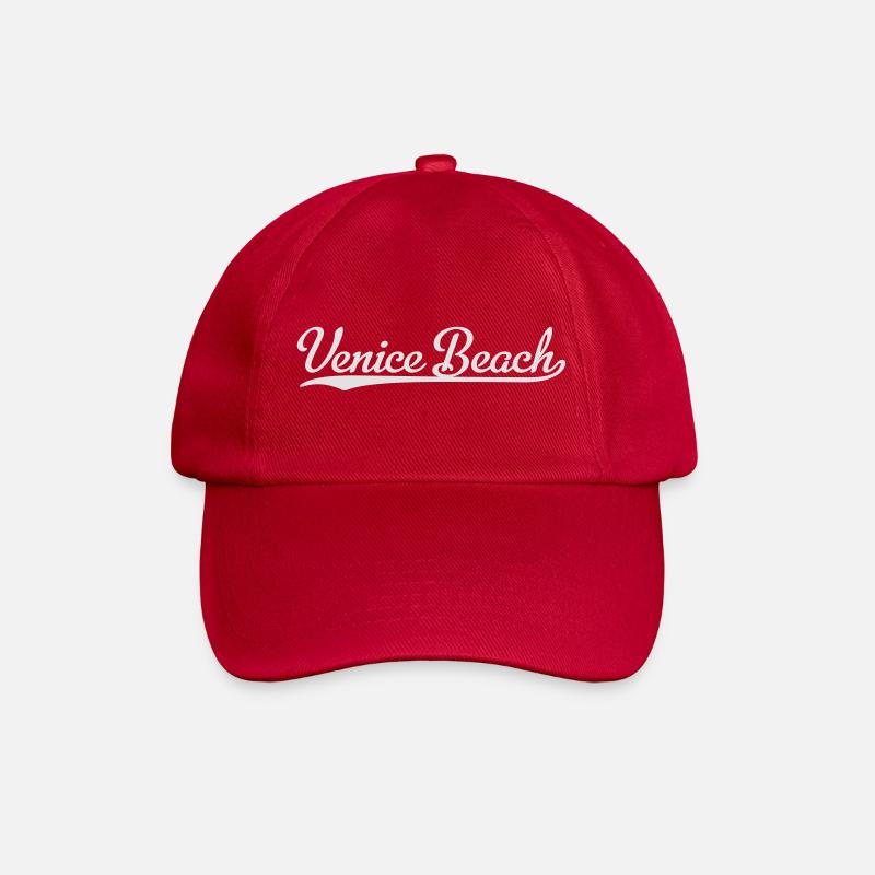 Venice Beach - Baseball Cap - classic red