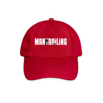 mantrailing - Baseballkappe - klassisch Rot - Vorne