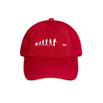 Evolution Mantrailing - Baseballkappe - klassisch Rot - Vorne