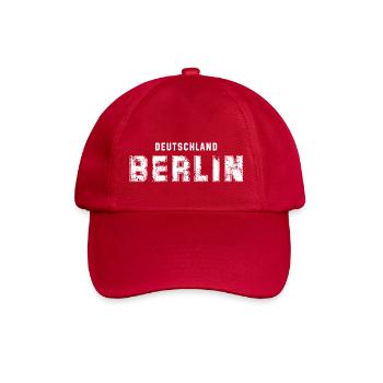 Germany Berlin - Washed-out urban design - Baseball Cap - classic red - Front