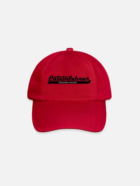 2541614 15062298 lateinlehrer - Baseballkappe - klassisch Rot