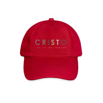 CHRIST BK - Baseballkappe - klassisch Rot - Vorne
