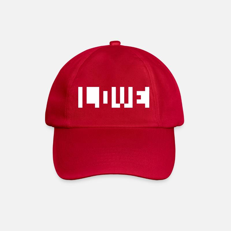 Pixel love - Baseball Cap - classic red