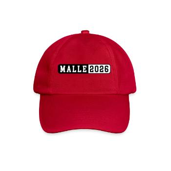 Malle 2026 - Baseball Cap - classic red - Front